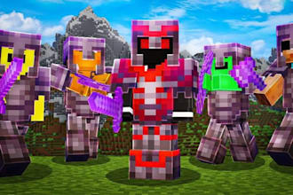 hytale texture 3d model mc model minecraft character animation blockbench anime
