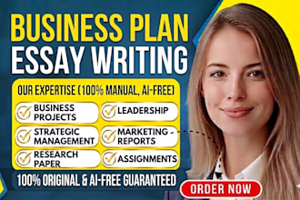 do business reports, strategic marketing leadership assign management project