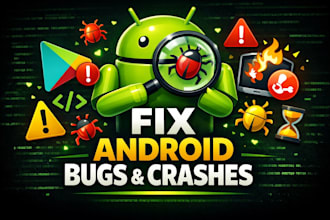 fix android app crashes, bugs, anr, performance issues