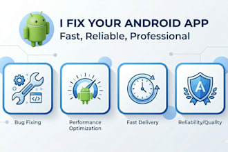 fix android app bugs, crashes, anr and performance issues