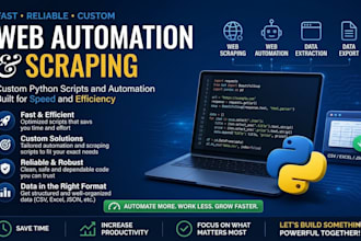do web scraping and web automation