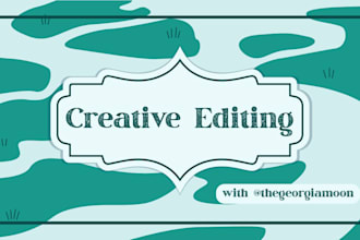 edit your creative writing project