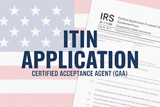 prepare and submit your itin application professionally