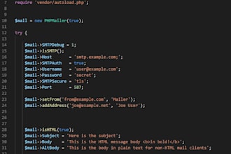 find and fix bugs in your php script