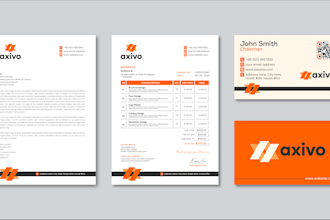 design corporate business stationery brand identity
