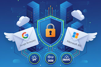 fix email deliverability and setup google and microsoft 365