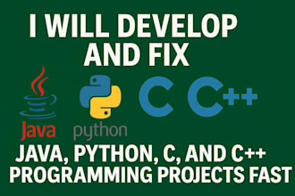 be your python java c plus plus and machine learning programmer