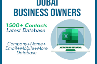 provide you dubai business owners, investors leads database