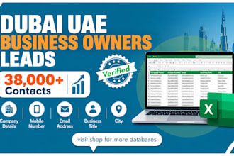 provide dubai business owners leads databases
