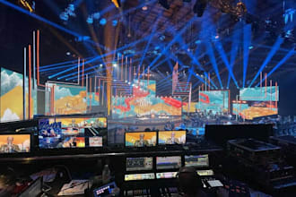 design stunning 3d stage lighting for shows, concert, and event