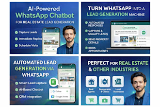 build a whatsapp ai chatbot for real estate leads