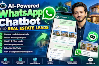 build a whatsapp ai chatbot for real estate leads
