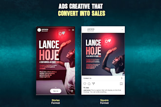 create from scratch static ad creatives for meta ads