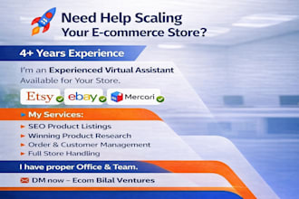 be your ebay virtual assistant for SEO listing and product research