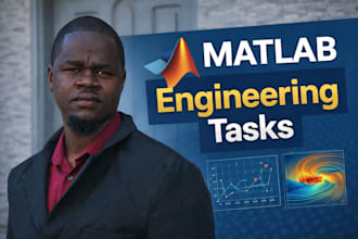 do matlab engineering tasks, simulations and scripts