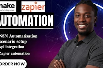 automatiser workflow with make automatizacion,ai automatisation n8n integration