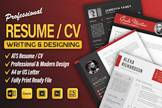 write your CV and resume