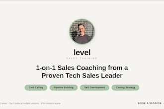 be your sales coach