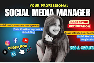 be your social media manager