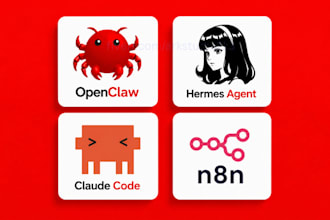 setup or fix openclaw, hermes agent, claude code or n8n automation