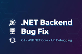 fix dotnet c sharp backend and API bugs