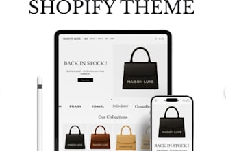 design bag shopify store, leather bag, traveling bag, fashion website