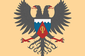 create an authentic heraldic coat of arms