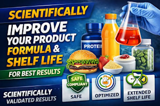 scientifically improve your product formula and shelf life for best results