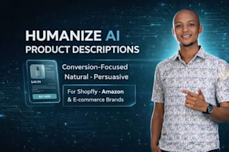 humanize ai product descriptions to boost sales