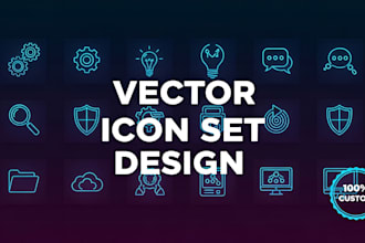 create custom vector icons quickly with satisfaction