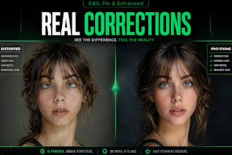 fix ai generated images, correct anatomy errors and enhance ai art