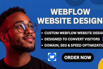 do webflow website site, design webflow website, fix webflow website redesign