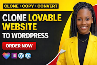 convert lovable ai to wordpress, clone lovable ai website or migrate lovable ai