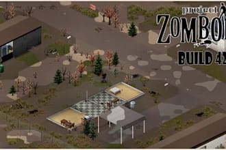 mod minecraft, 7 days to die, project zomboid and scum with custom assets