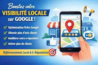 propulser votre SEO local et google business en haut des résultats maps