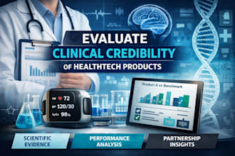 evaluate clinical credibility of healthtech products