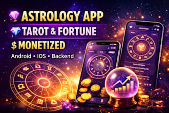 develop your astrology, tarot or fortune telling mobile app