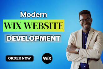build a modern wix website or wix studio website as wix developer