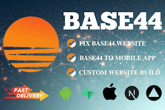 fix base44 bug base44 expert dev supabase developer saas mvp dev base44 to app