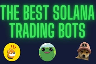 develop solana memecoin bot, solana volume bot, market maker bot,  solana bot