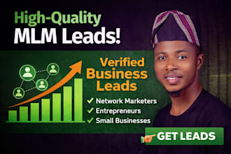verified mlm leads, crypto leads, cbd leads for business growth