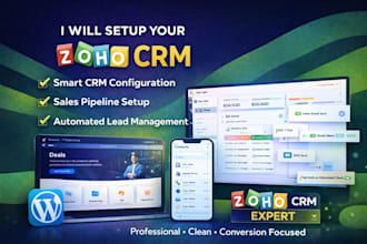 setup professional zoho CRM