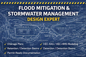 usa, fl, tx, ca, ny, ga, flood mitigation and stormwater management design