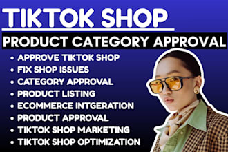 approve fix restricted products category approve tiktok shop optimize products