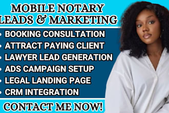 notary marketing mobile notary leads notary appointment marketing notary leads
