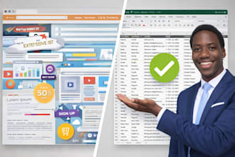 scrape product, business, or leads data to excel or CSV