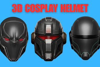 sculpt custom 3d mask 3d helmet cosplay mask 3d helmet stl for 3d printing