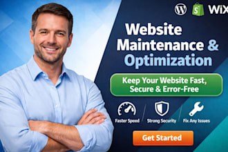 website maintenance support website fixes upgrade optimization website migration