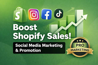boost your shopify sales with expert social media and ecommerce marketing