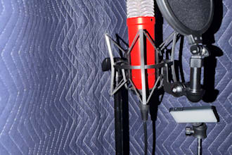 record professional male voice over for games and animation